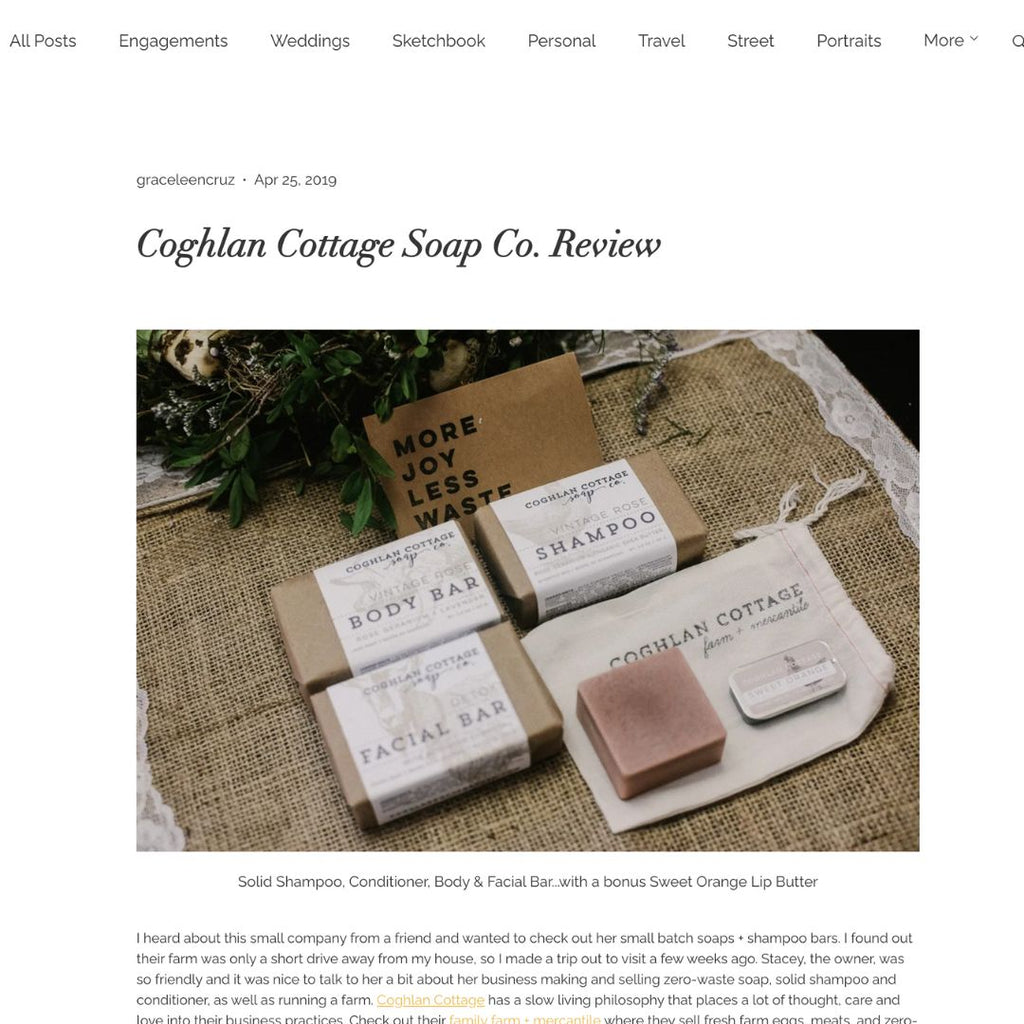 Coghlan Cottage Soap Co. Review