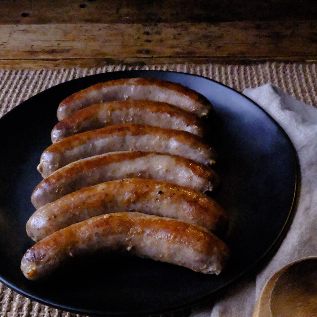 bratwurst sausages heritage breed berkshire pork for sale vancouver bc