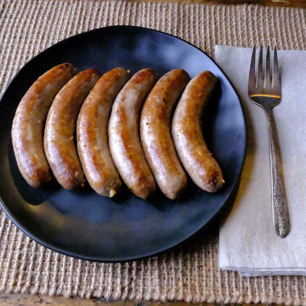 berkshire pork sausages chorizo sausages heritage breed pork vancouver bc